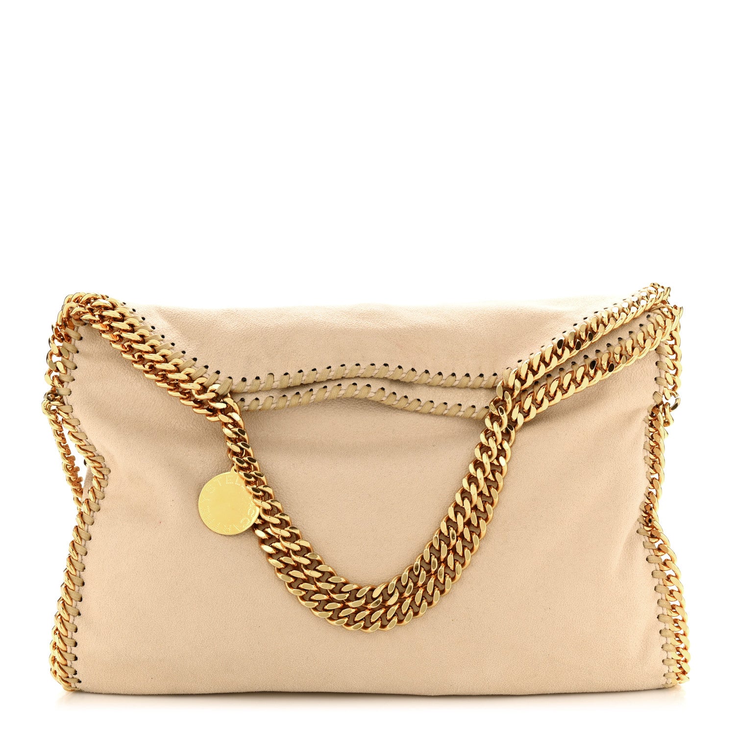 Stella McCartney Shaggy Deer Small Falabella Tote Nude 1 of 15