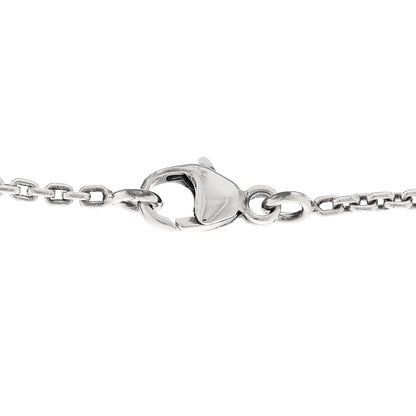 Louis Vuitton Sterling Silver Lockit Necklace 4 of 6