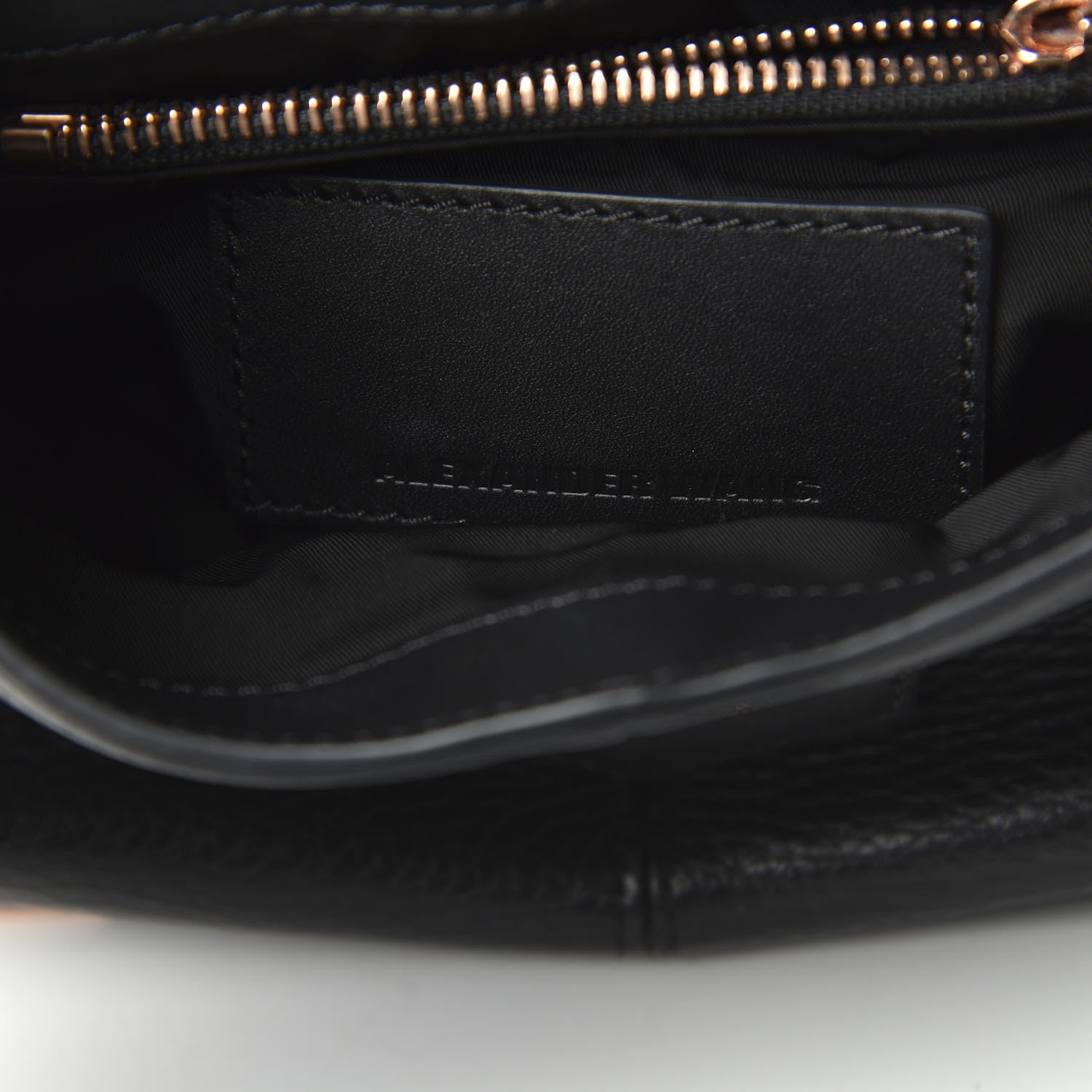 Alexander Wang Calfskin Marion Tote Soft Black Rose Hardware 8 of 9