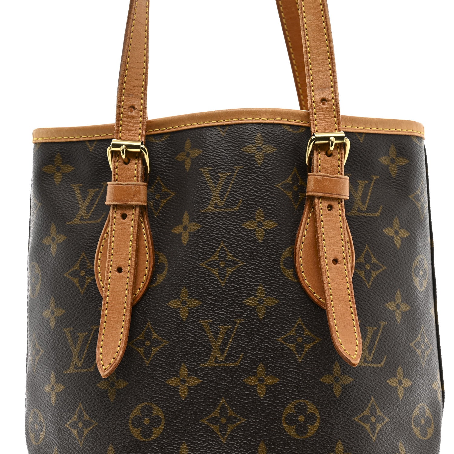 Louis Vuitton Monogram Petit Bucket 23 8 of 15