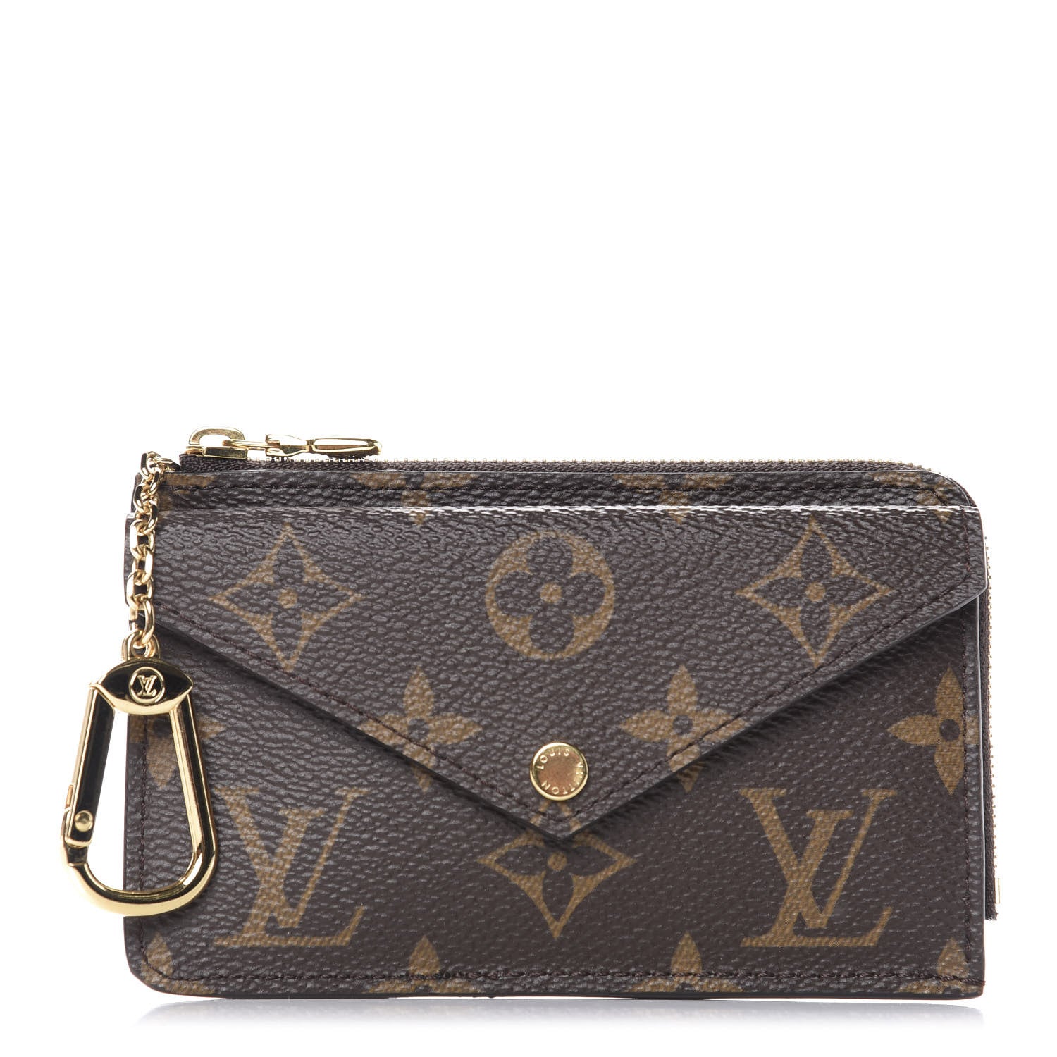 Louis Vuitton Monogram Recto Verso Card Holder Black 1 of 7