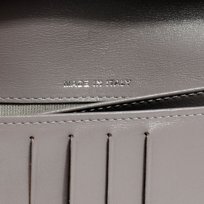 Chanel Caviar Yen CC Wallet Light Grey 7 of 9