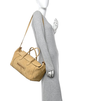 Celine Suede Calfskin Medium New Luggage Beige 2 of 12