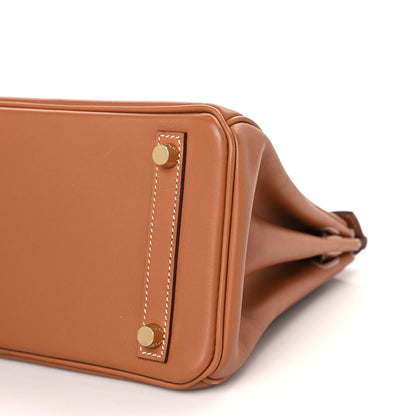 Hermes Swift Birkin 25 Gold 9 of 9