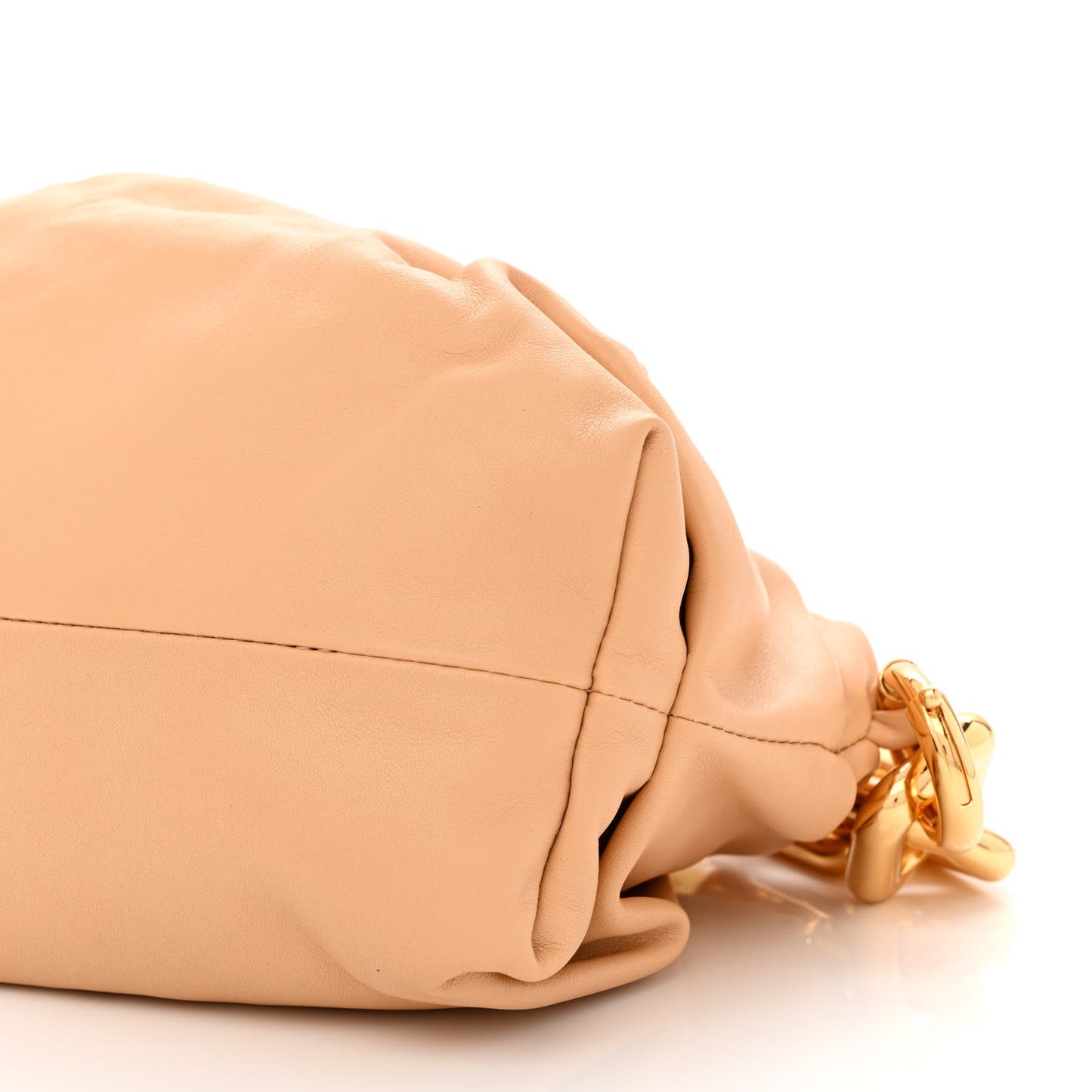 Calfskin The Pouch Chain Almond