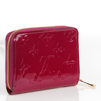 Louis Vuitton Vernis Zippy Coin Purse Magenta 3 of 7