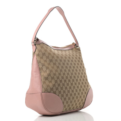 Gucci GG Monogram Large Margaux Hobo Beige Soft Pink 3 of 15
