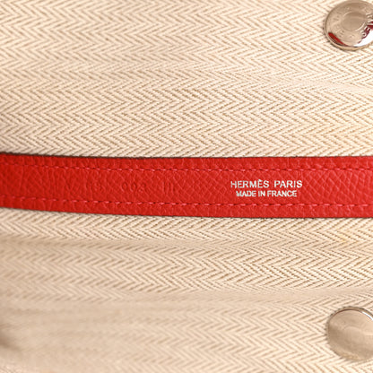 Hermes Epsom Garden Party 36 MM Rouge Casaque 6 of 11