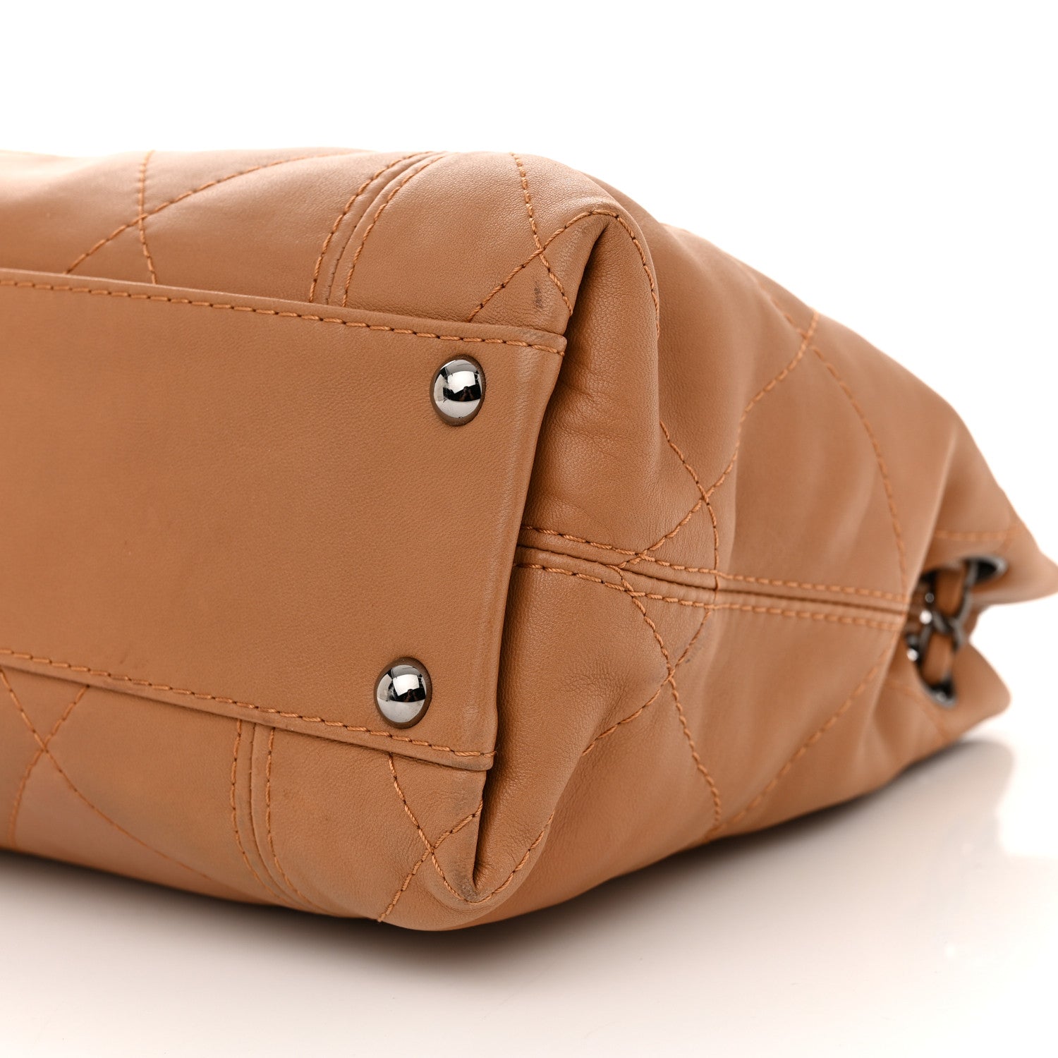 Chanel Lambskin Small Soft Touch Shoulder Bag Camel 10 of 10