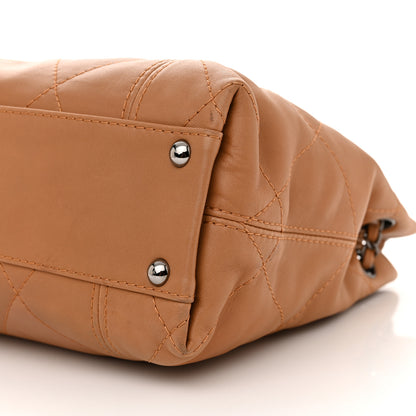 Chanel Lambskin Small Soft Touch Shoulder Bag Camel 10 of 10