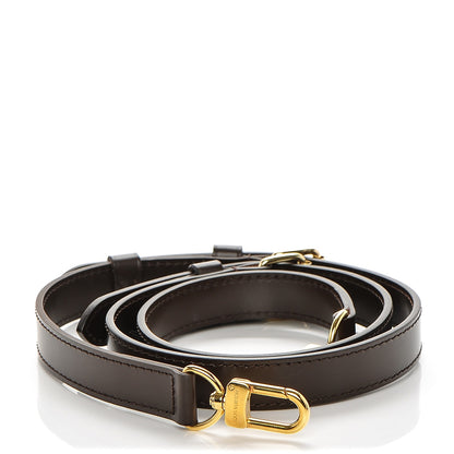 Louis Vuitton Calfskin 16mm Adjustable Shoulder Strap Brown 1 of 4