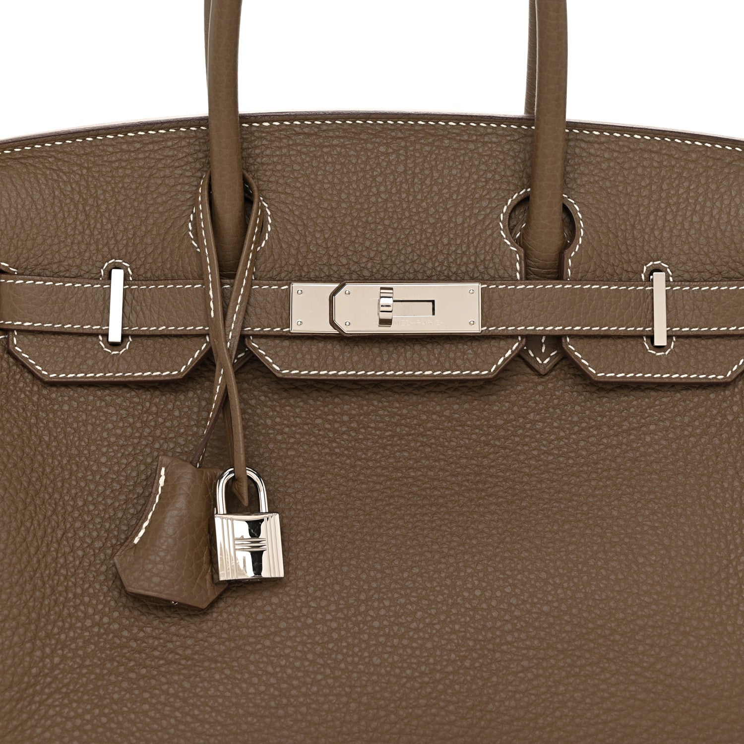 Hermes Togo Birkin 30 Etoupe 7 of 12