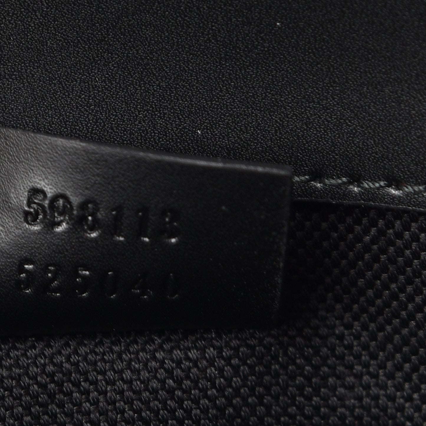 GG Supreme Monogram Web Slim Belt Bag Black Grey