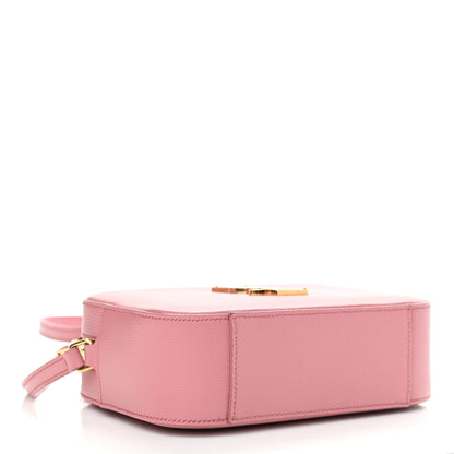 Saint Laurent Grain De Poudre Small Classic Monogram Camera Bag Old Rose 3 of 9