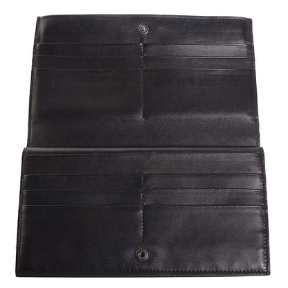 Bottega Veneta Nappa Intrecciato Continental Wallet Black 9 of 9