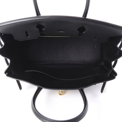 Hermes Togo Birkin 30 Black 4 of 9