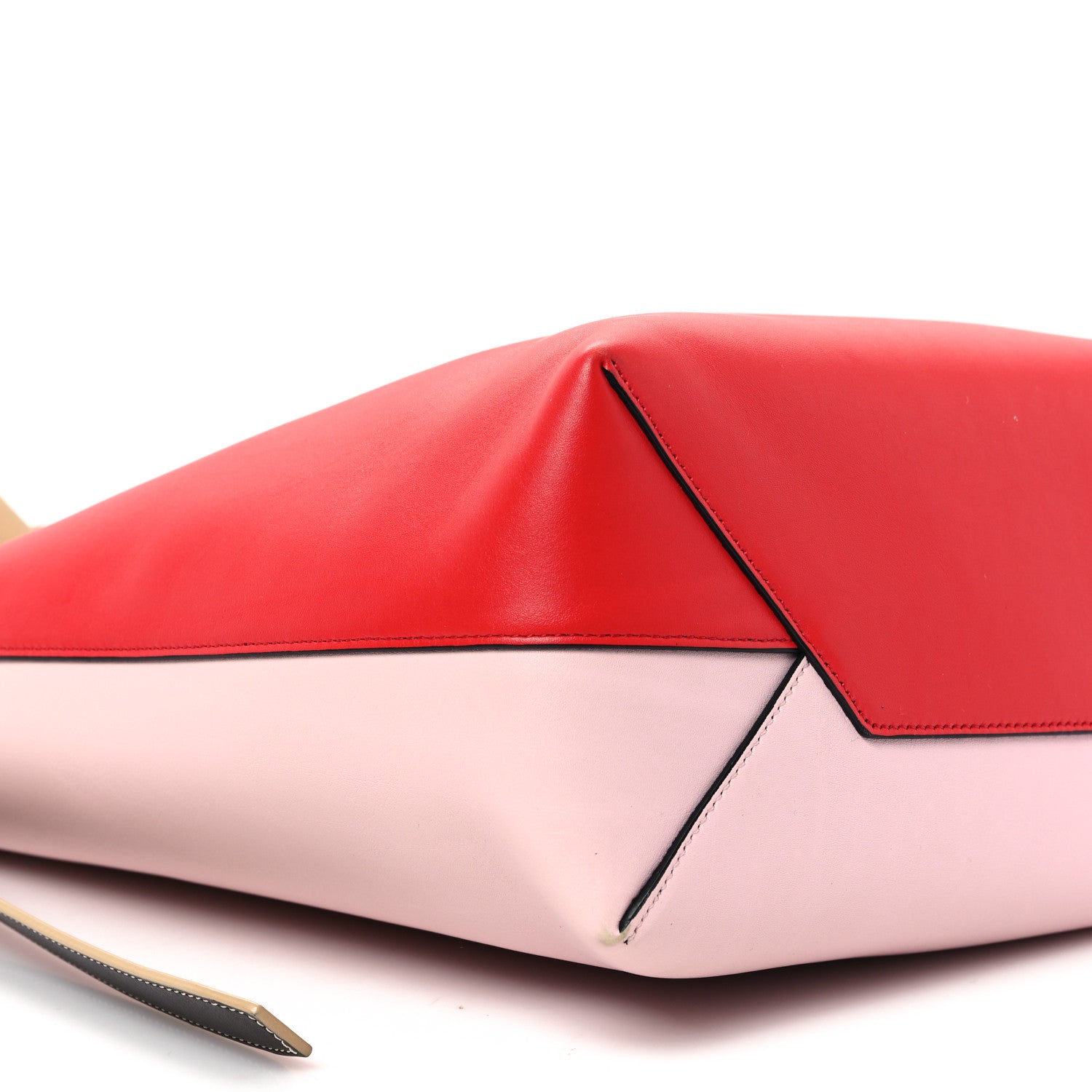 Celine Shiny Smooth Calfskin Small Twisted Cabas Chili Pale Pink 9 of 12