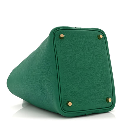 Hermes Taurillon Clemence Picotin Lock 18 PM Menthe 4 of 10