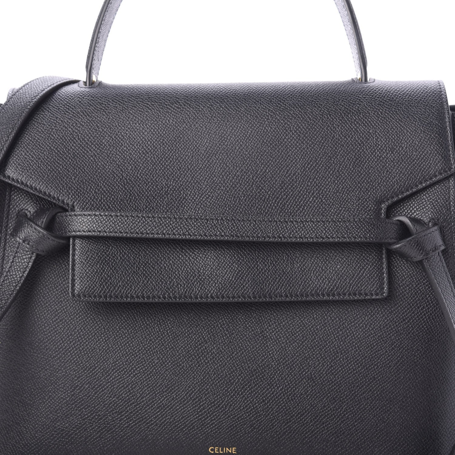 Celine Baby Grained Calfskin Mini Belt Bag Black 8 of 10