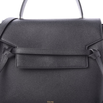 Celine Baby Grained Calfskin Mini Belt Bag Black 8 of 10