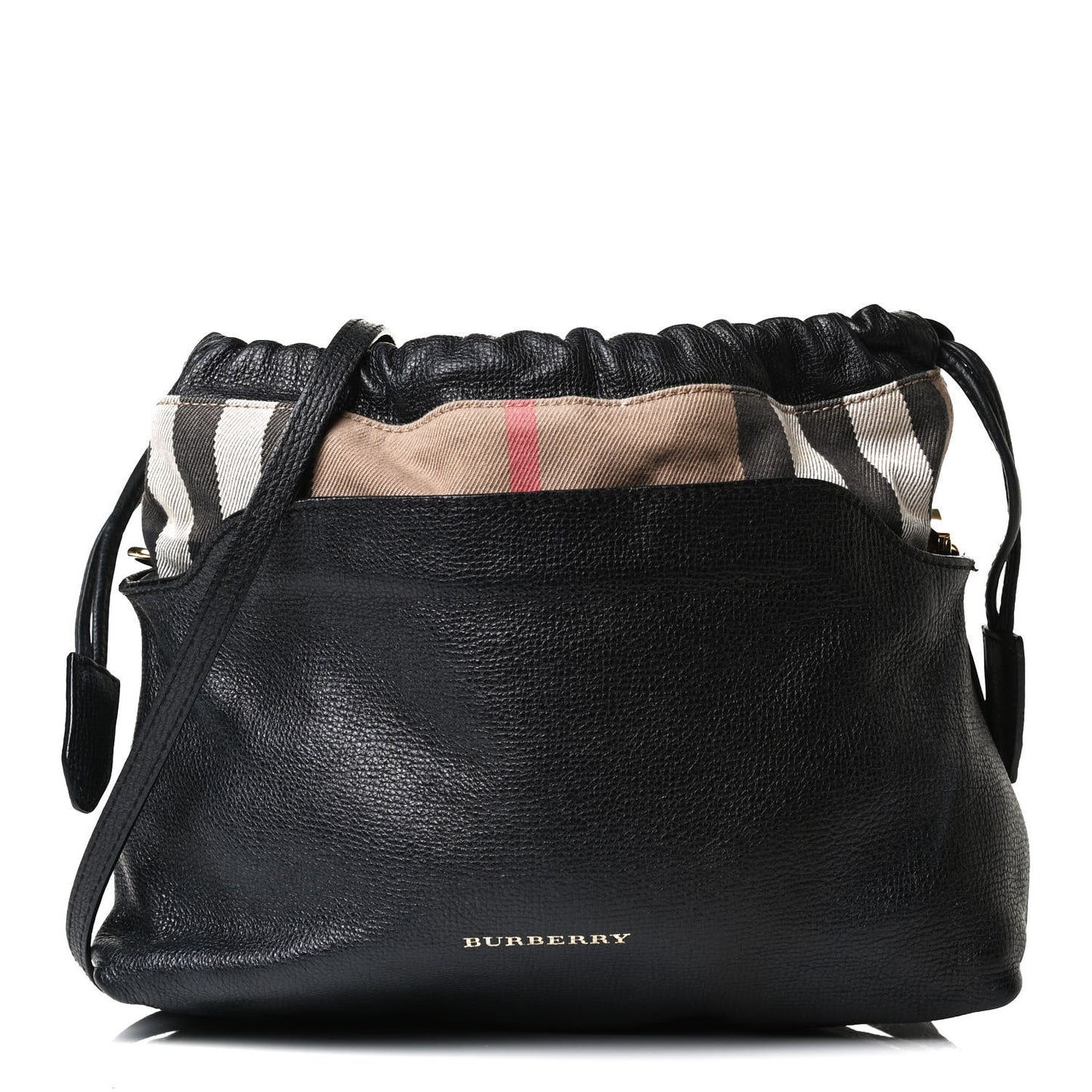 Calfskin House Check Little Crush Black