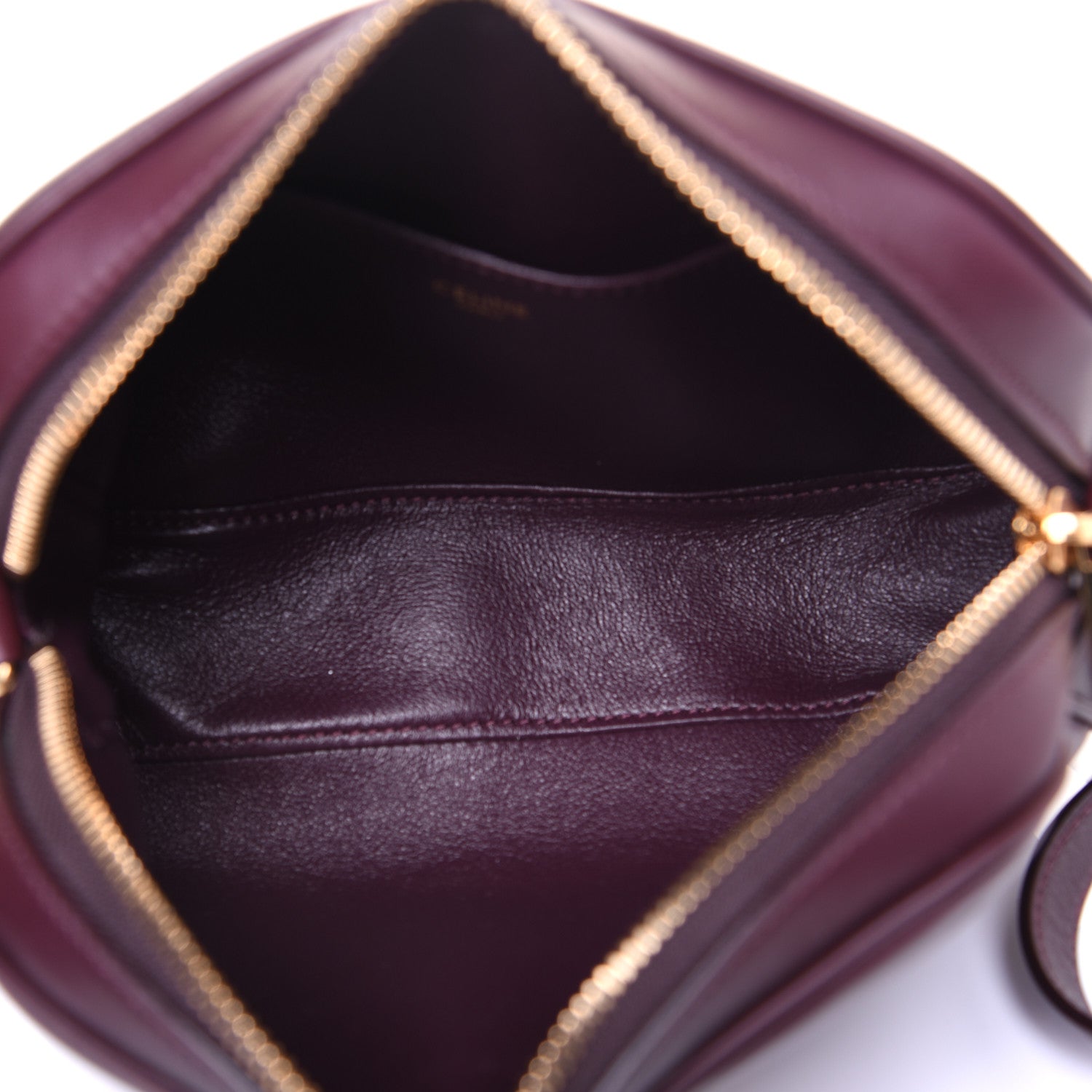 Celine Lambskin Crecy Camera Bag Burgundy 5 of 11