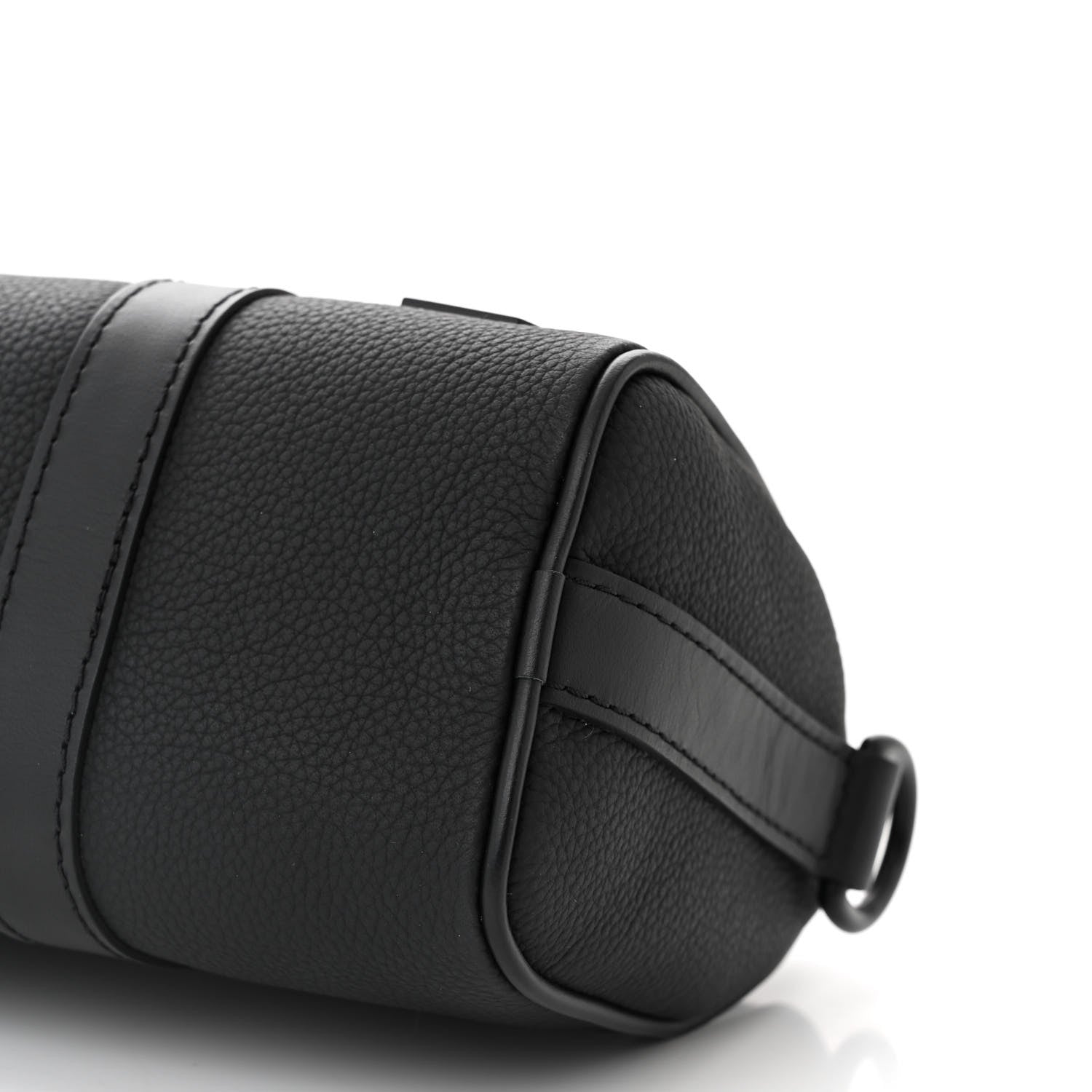 Louis Vuitton Taurillon Keepall Bandouliere 25 Black 9 of 9