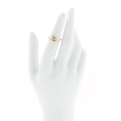 Cartier 18K Yellow Gold Diamond Small Juste Un Clou Ring 50 5.25 2 of 5
