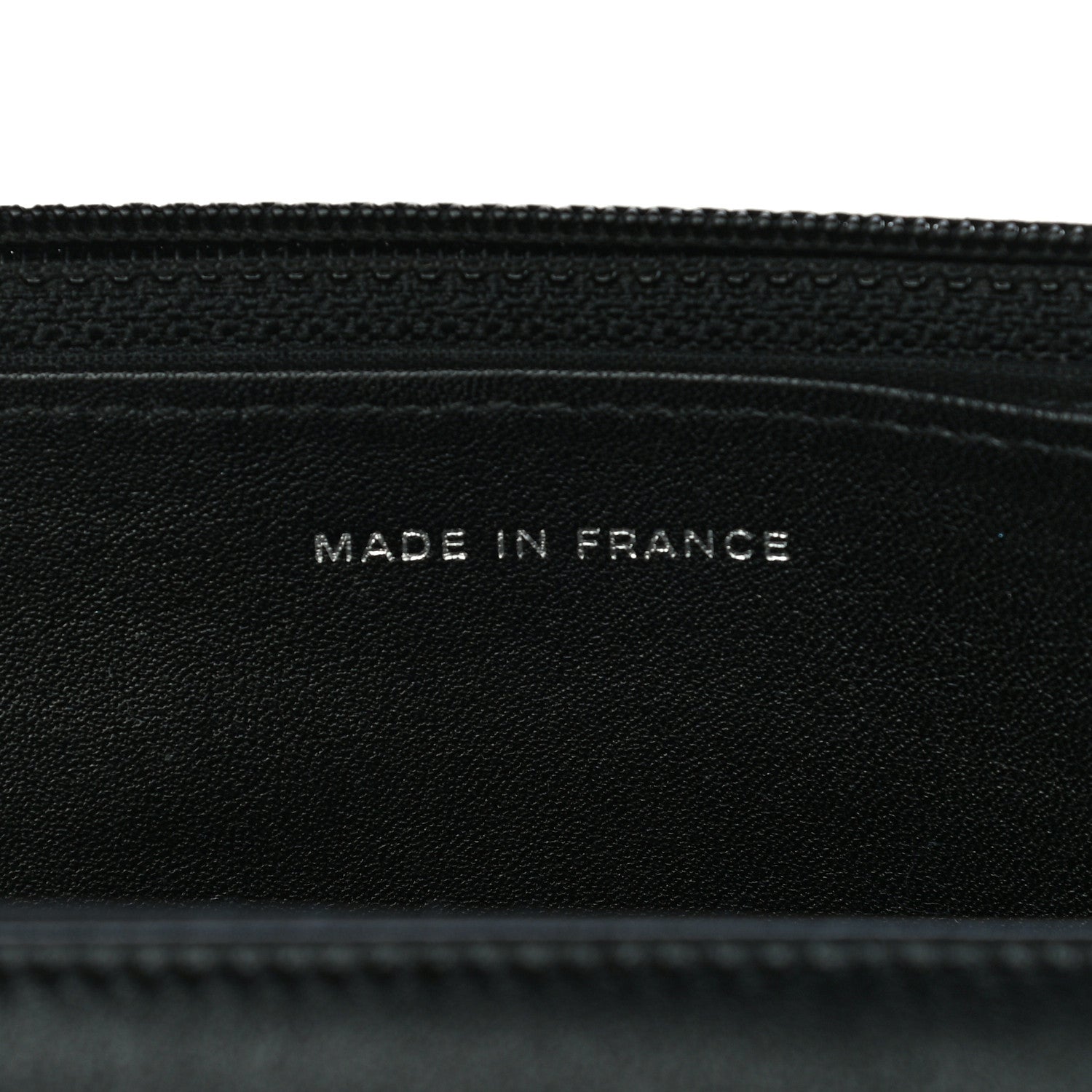 Chanel Caviar Timeless CC Wallet On Chain WOC Black 7 of 10