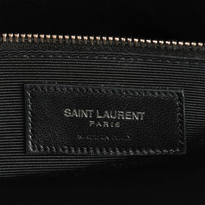Saint Laurent Grained Calfskin Small Sac De Jour Fog 6 of 7