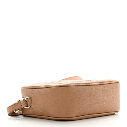 Gucci Pebbled Calfskin Small Soho Disco Bag Camelia 4 of 13