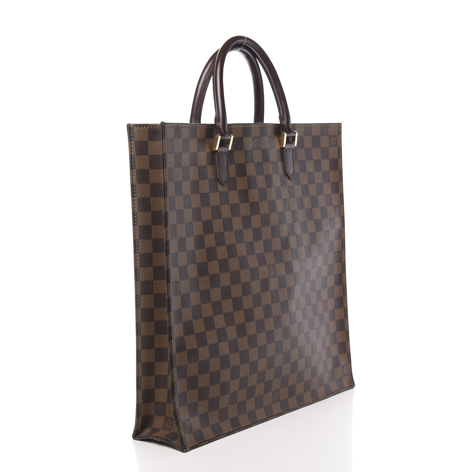 Louis Vuitton Damier Ebene Sac Plat 3 of 9
