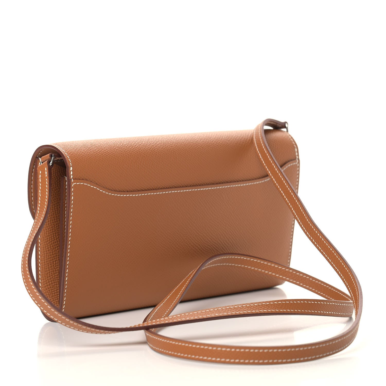 Hermes Epsom Constance Long Wallet To Go Gold 3 of 9