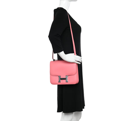 Hermes Evercolor Verso Constance 24 Rose Ete Terre Battue 2 of 11
