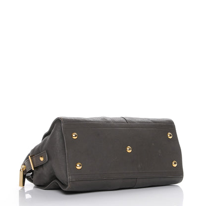 Saint Laurent Sheepskin Small Cabas ChYc Grey 5 of 15