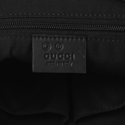 Gucci GG Monogram Web Flat Messenger Bag Black 6 of 10