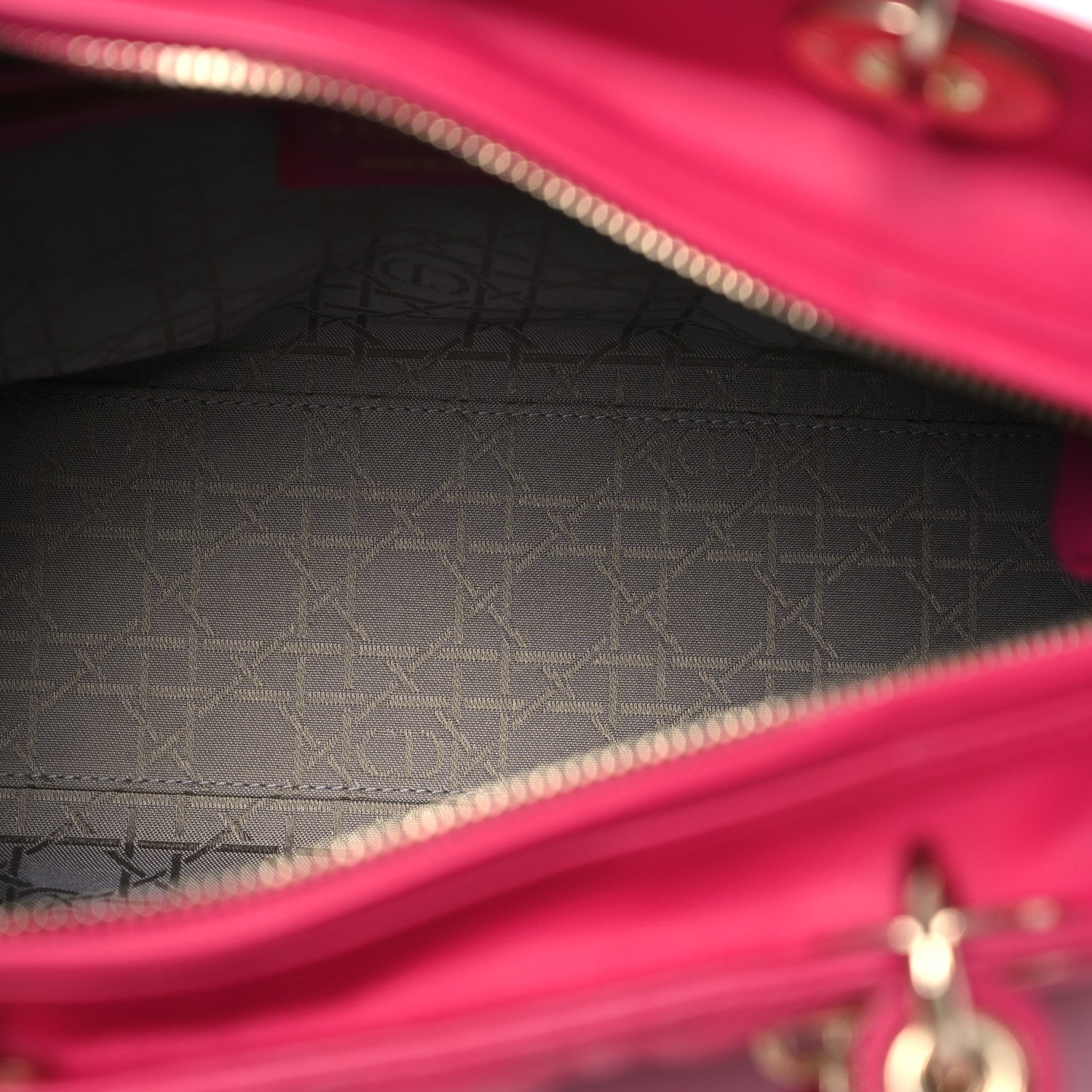 Christian Dior Lambskin Cannage Large Lady Dior Pink 5 of 20