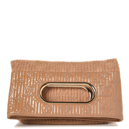 Louis Vuitton Suede Monogram Motard Afterdark Clutch Powder 1 of 7