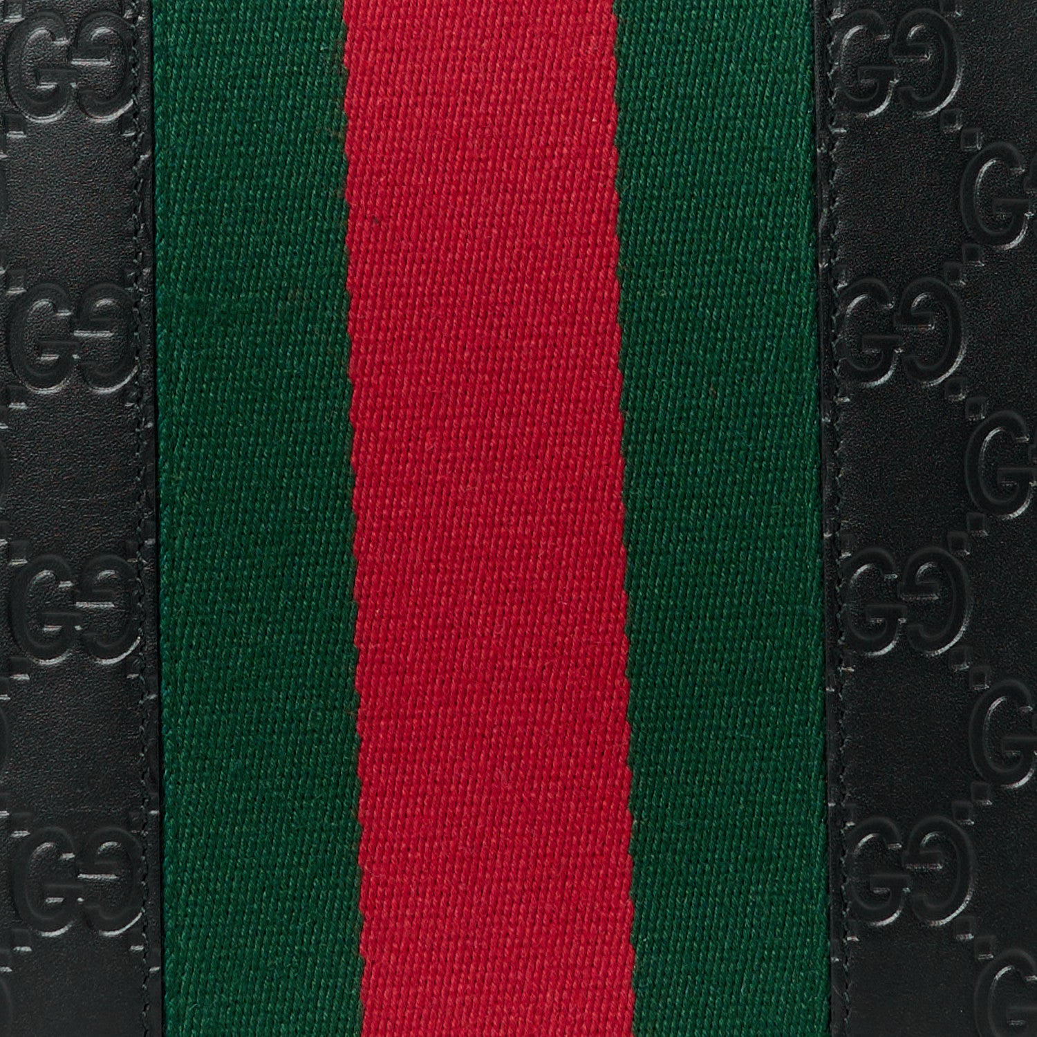 Gucci Guccissima Signature Web New Web Cosmetic Case Black 8 of 10
