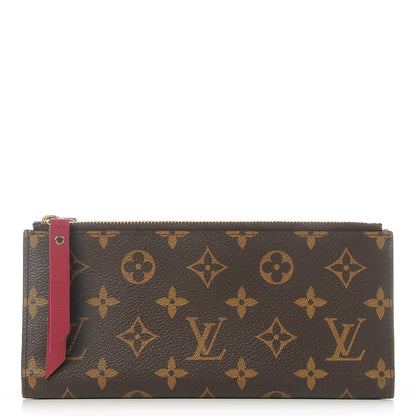 Louis Vuitton Monogram Adele Wallet Fuchsia 1 of 7