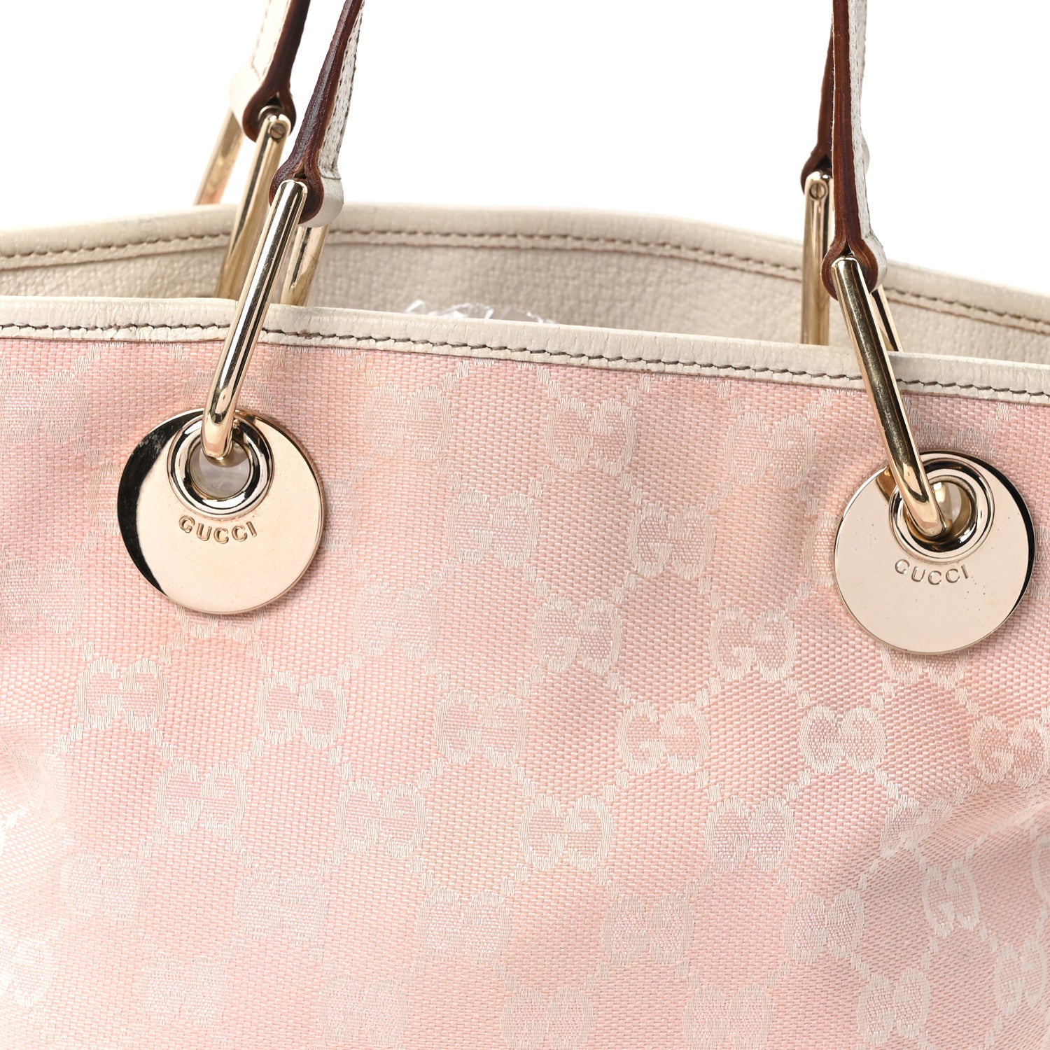 Gucci Monogram Small Eclipse Tote Pink 7 of 9