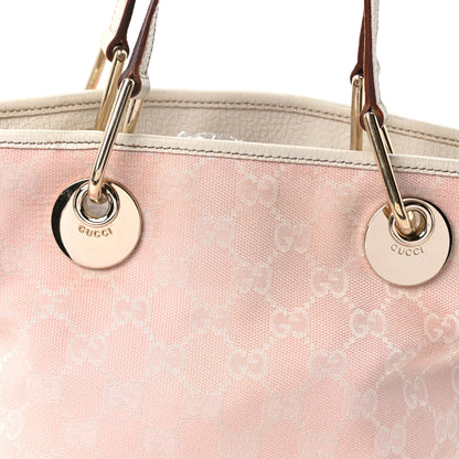 Gucci Monogram Small Eclipse Tote Pink 7 of 9