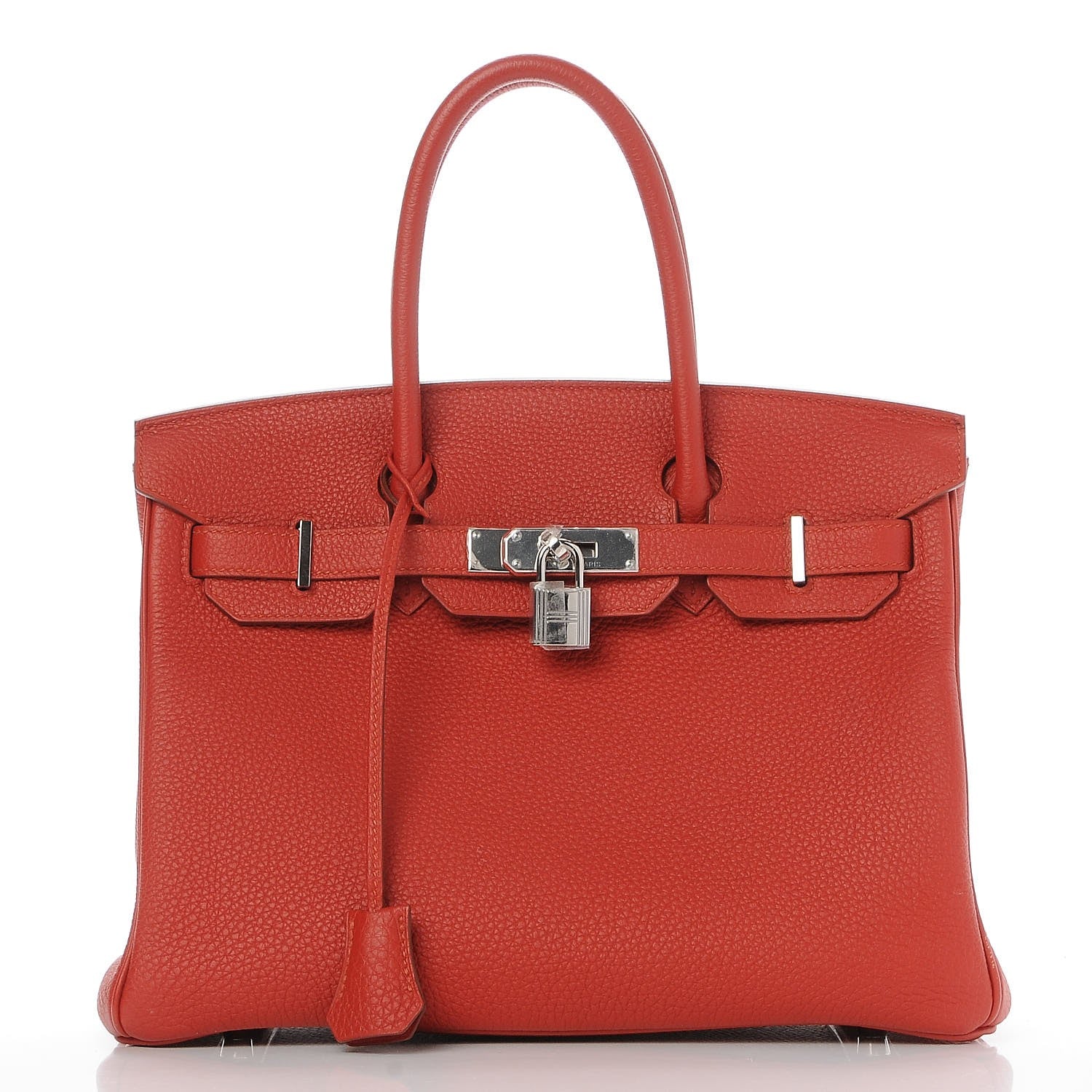 Hermes Togo Birkin 30 Vermillion 1 of 31