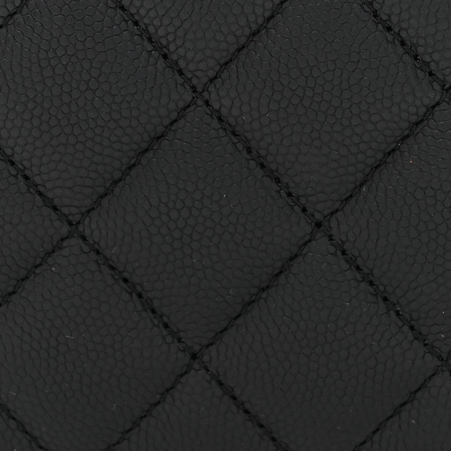 Caviar Quilted Business Affinity Waist Belt Bag Black