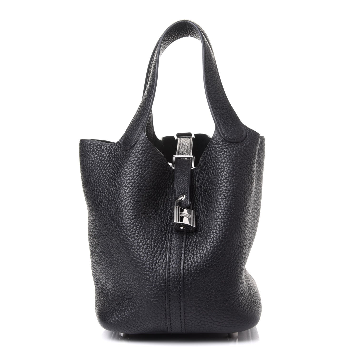 Hermes Taurillon Clemence Picotin Lock 18 PM Black 1 of 9