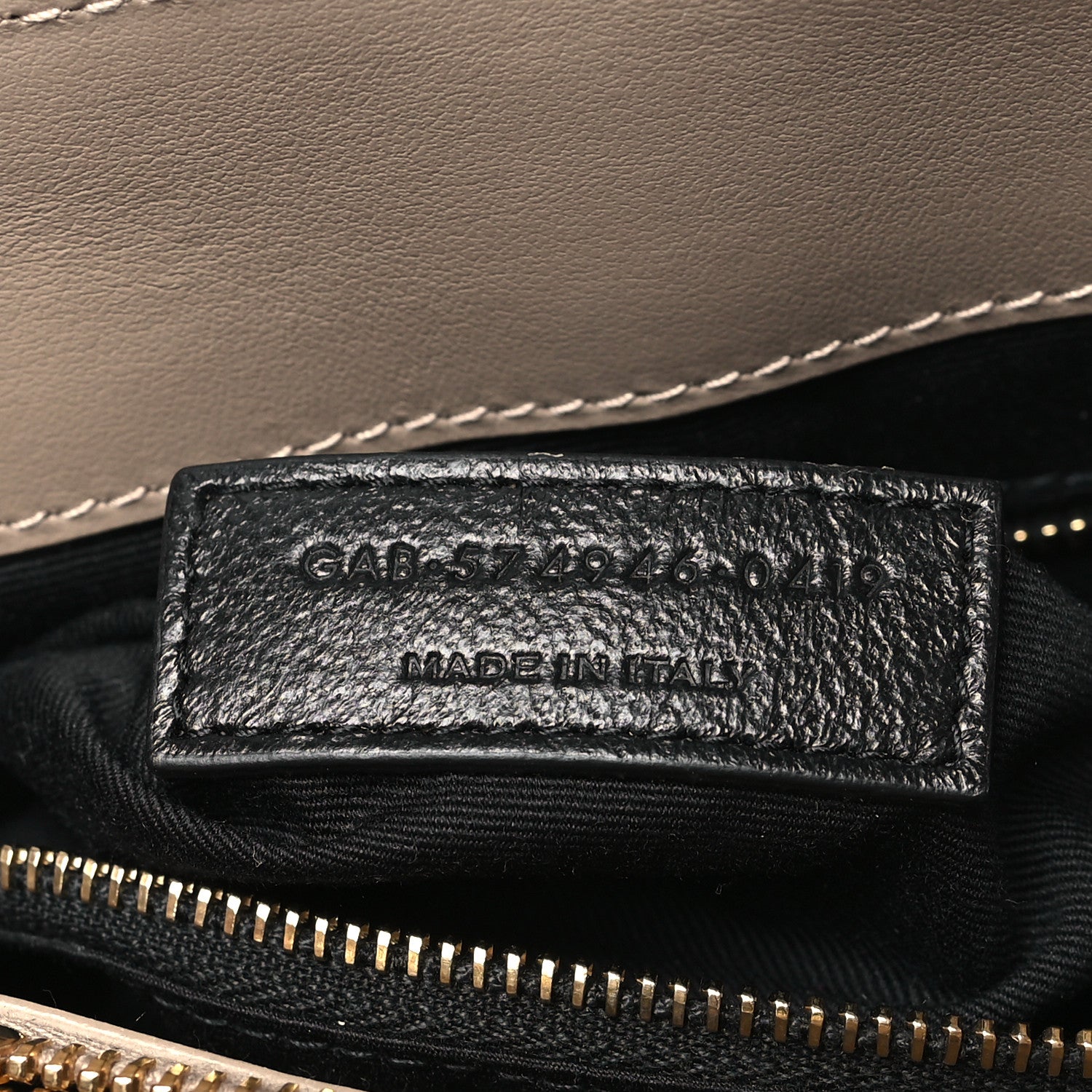 Saint Laurent Calfskin Y Quilted Monogram Medium Loulou Chain Satchel Dusty Grey 7 of 9