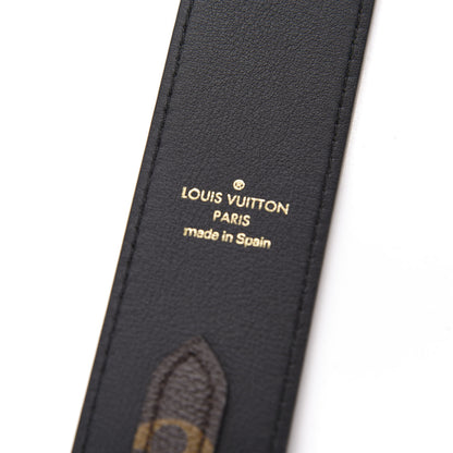 Louis Vuitton Monogram Bandouliere Shoulder Strap Black 3 of 3