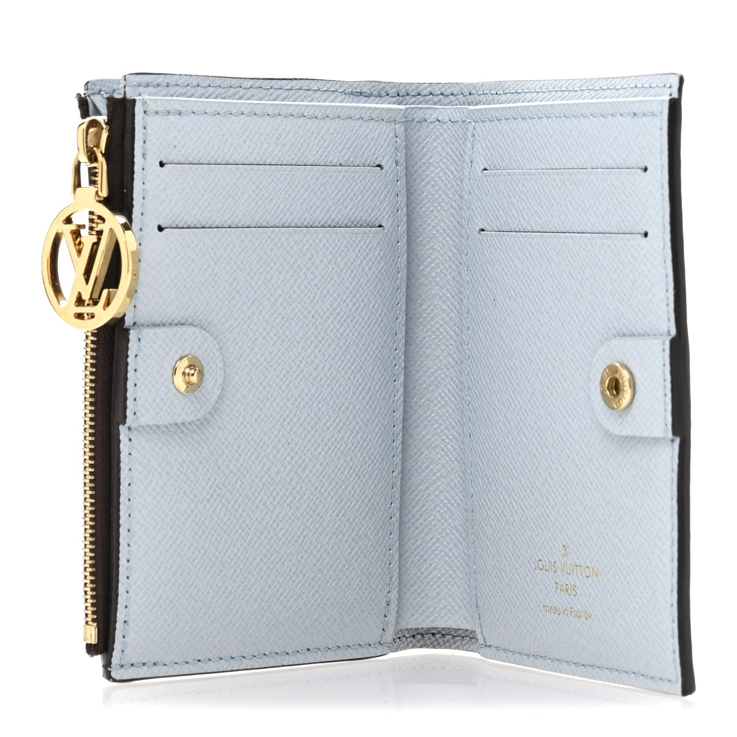 Louis Vuitton Monogram Lisa Wallet Olympe Blue 5 of 8