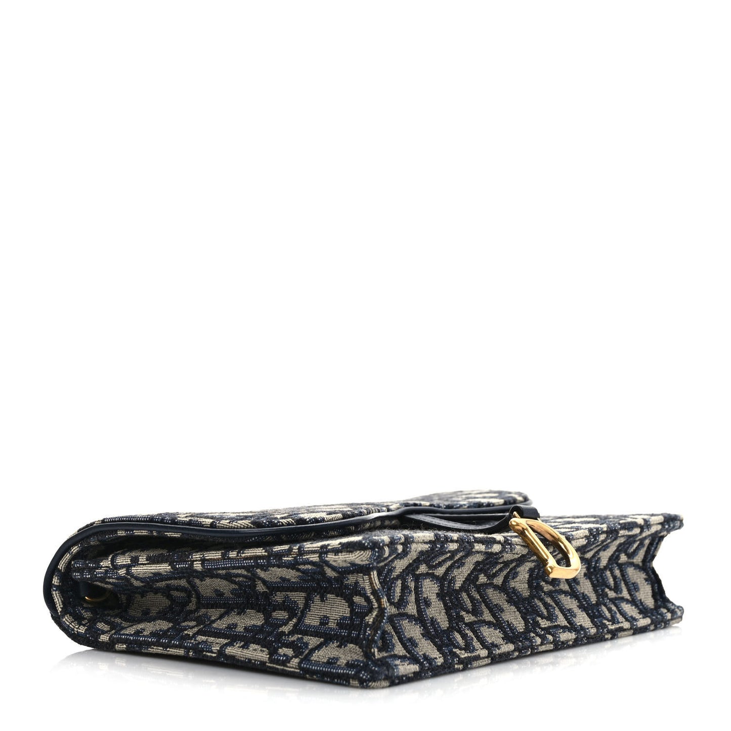 Oblique Saddle Chain Pouch Blue