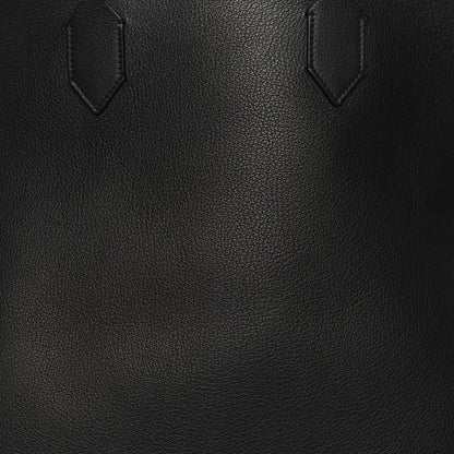 Burberry Calfskin Large Society Tote Black 7 of 14